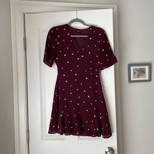 Madewell 100% Silk Mini Dress